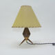 Wooden vintage lamp, 1960s.