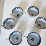 6 Canton Boch Frères cups