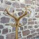 Coat rack on foot vintage parrot 1980 bentwood