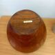 Large vintage teak bowl