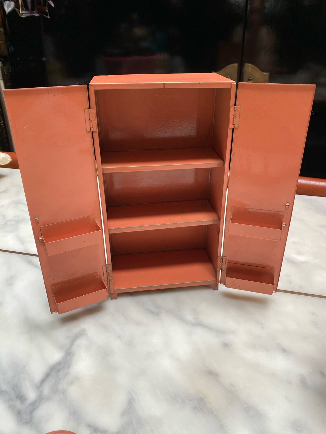 Old metal doll furniture from the 50s