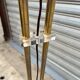 Lampadaire arc pied marbre année 70/80