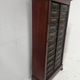 Louis Philippe period cabinet in mahogany veneer, 19th century.