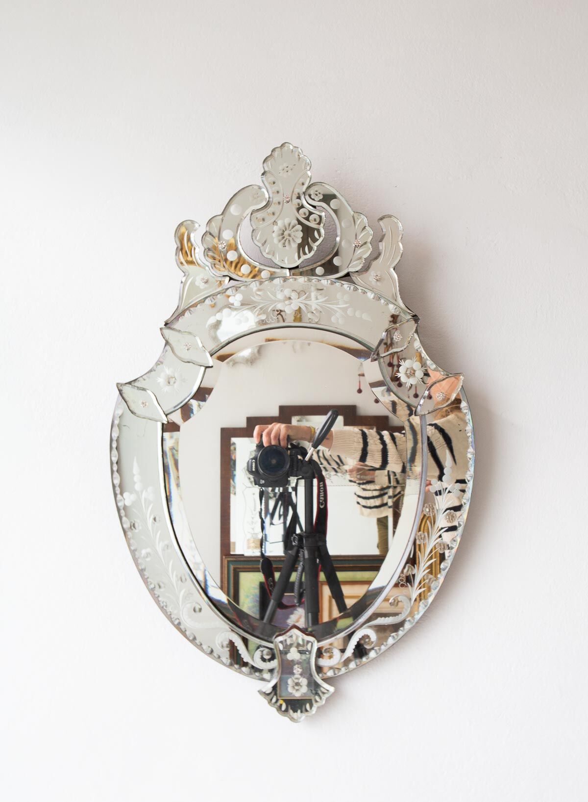 Venetian mirror from the 30s-50s