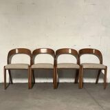 Set of 4 Gondola chairs - Baumann from the 60s/70s