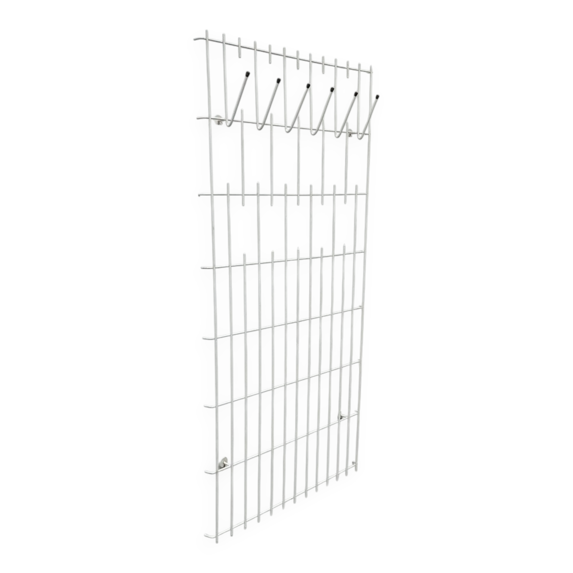 Minimalist German rope coat rack from the mid-century, 1960s.