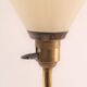 Brass tripod floor lamp Maison Jansen