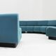 Vintage large modular round sofa by Don Chadwick for Herman Miller
