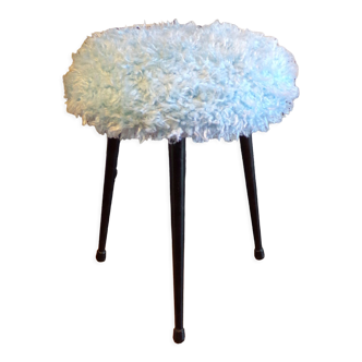 Vintage moumoute stool