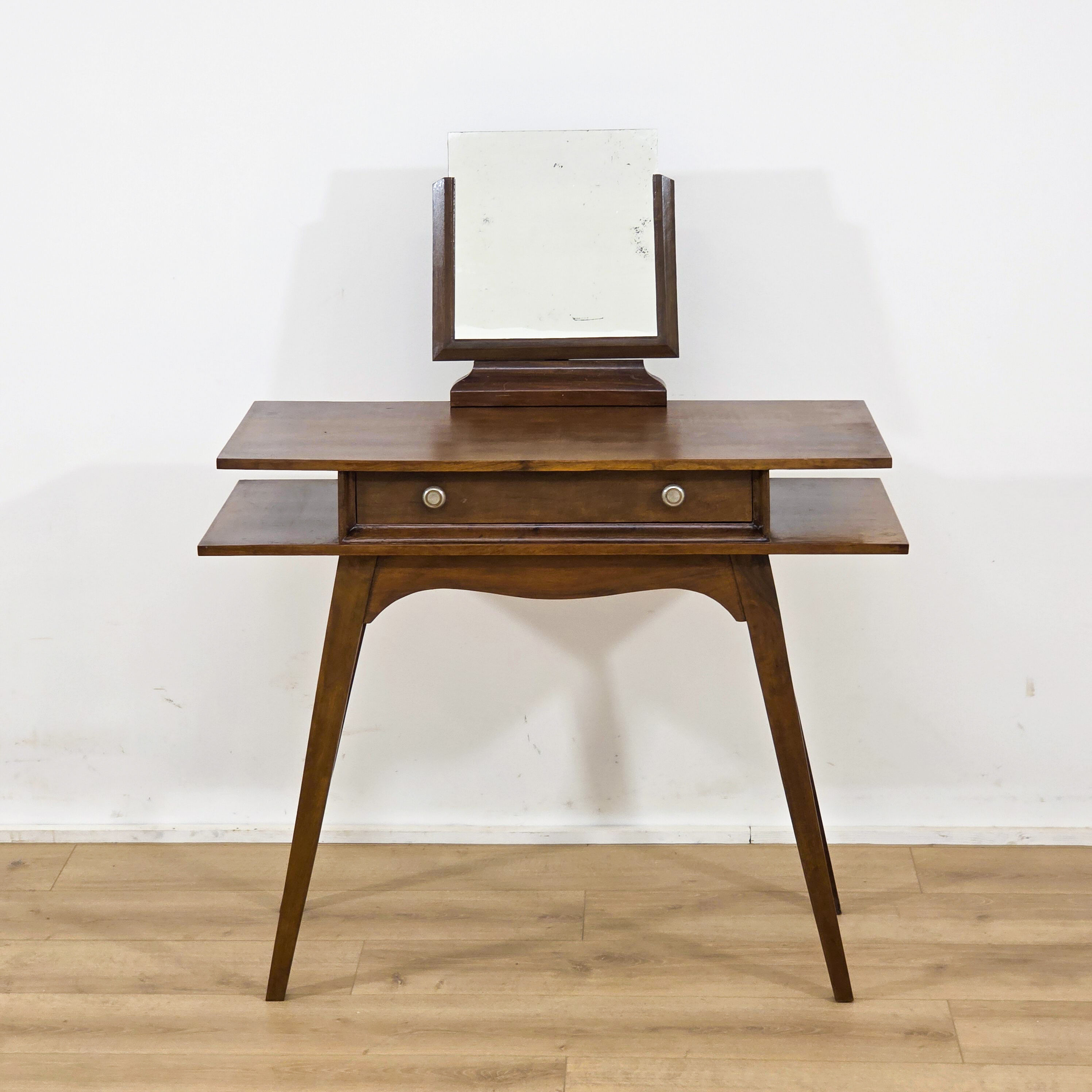 Solid wood Art Deco dressing table - 1930s