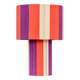 Grande lampe à poser l'Elégante prune corail