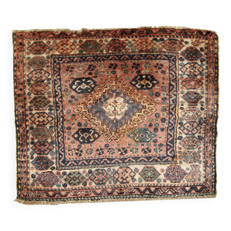 Sac Ancien Kurde Persan Fait Main – Années 1930 – 79 cm x 95 cm
