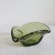Vintage bubble glass ashtray