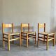Set of 6 Johan van Heuvel chairs for Ad Vorm