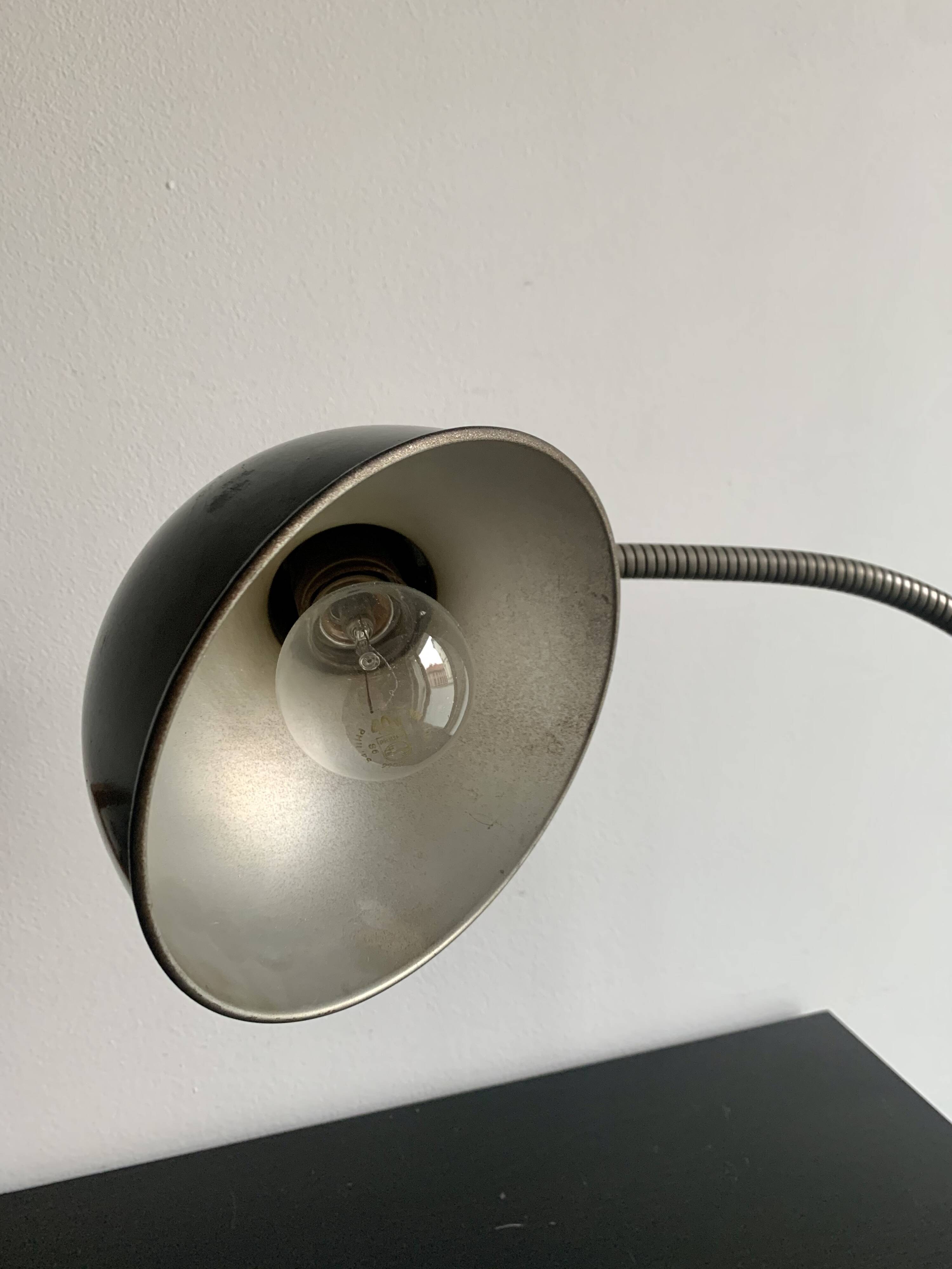 Bauhaus Table Clamp Lamp, 1940s