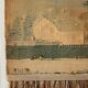 Decorative jute tapestry from the 1970s