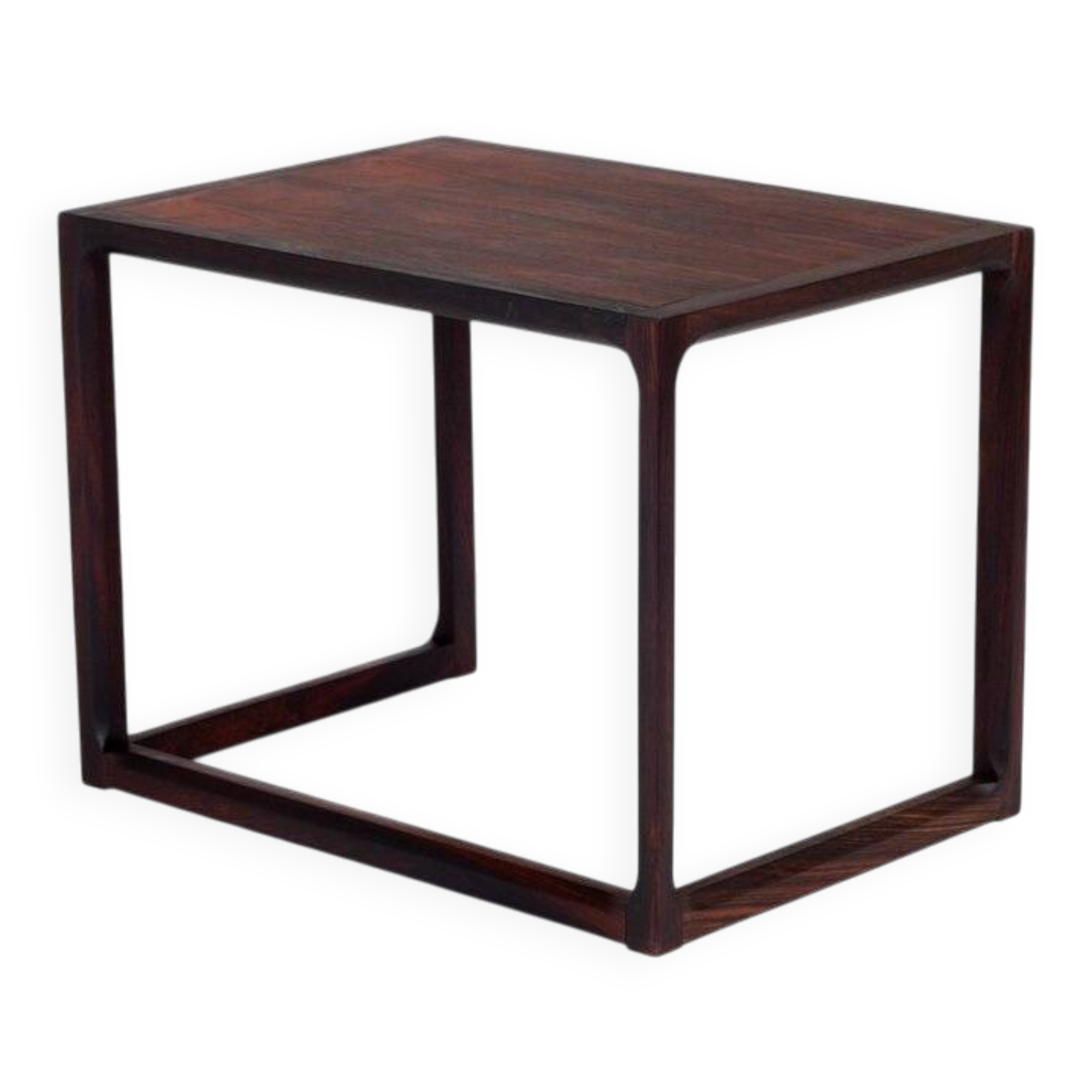 Mid-Century Side Table in Rosewood by Aksel Kjersgaard, Denmark, 1960s