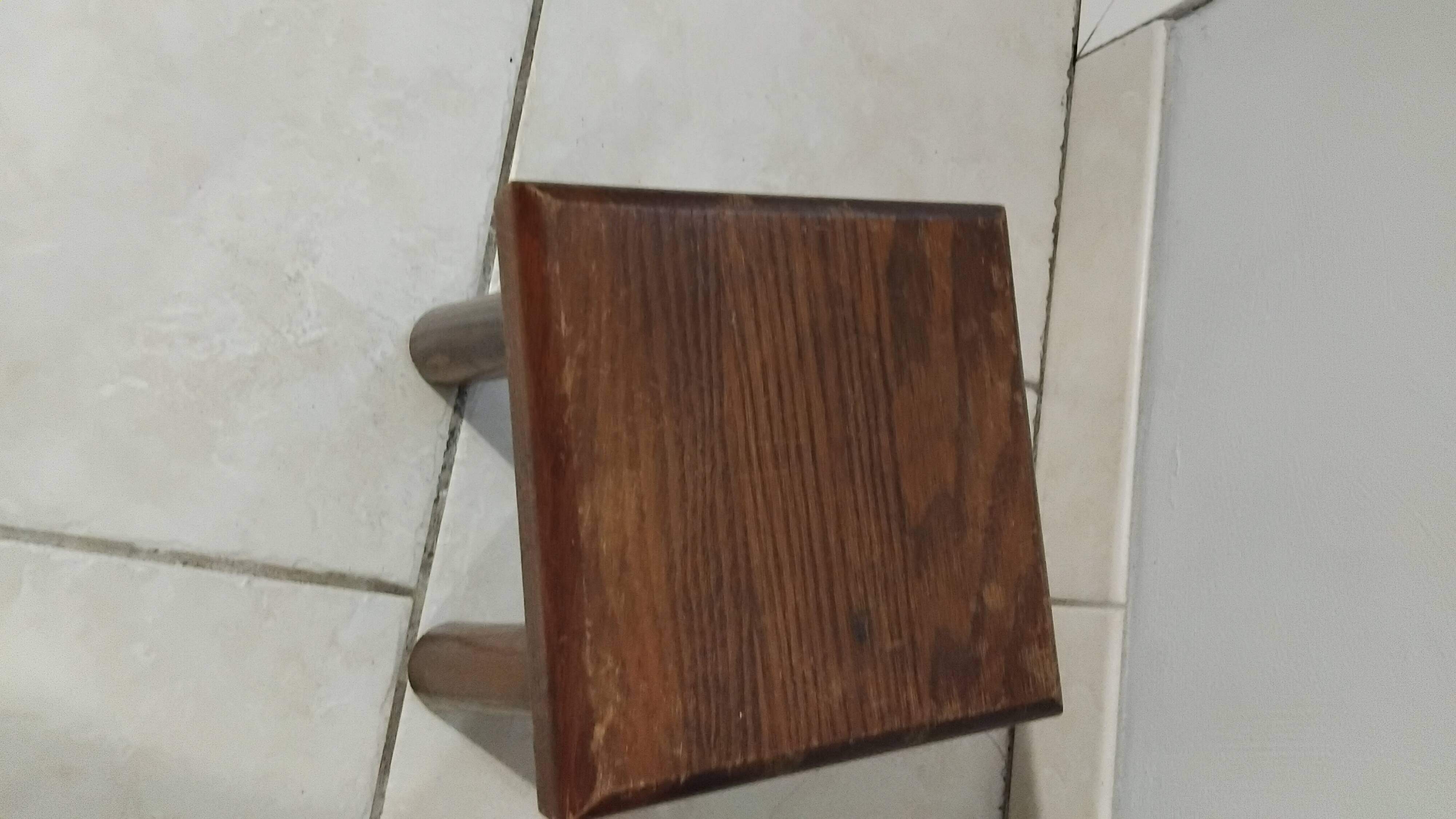 Small vintage Scandinavian stool