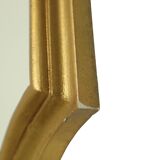 Vintage Gold Mirror Baroque Style Classic Crested Mirror 61cm