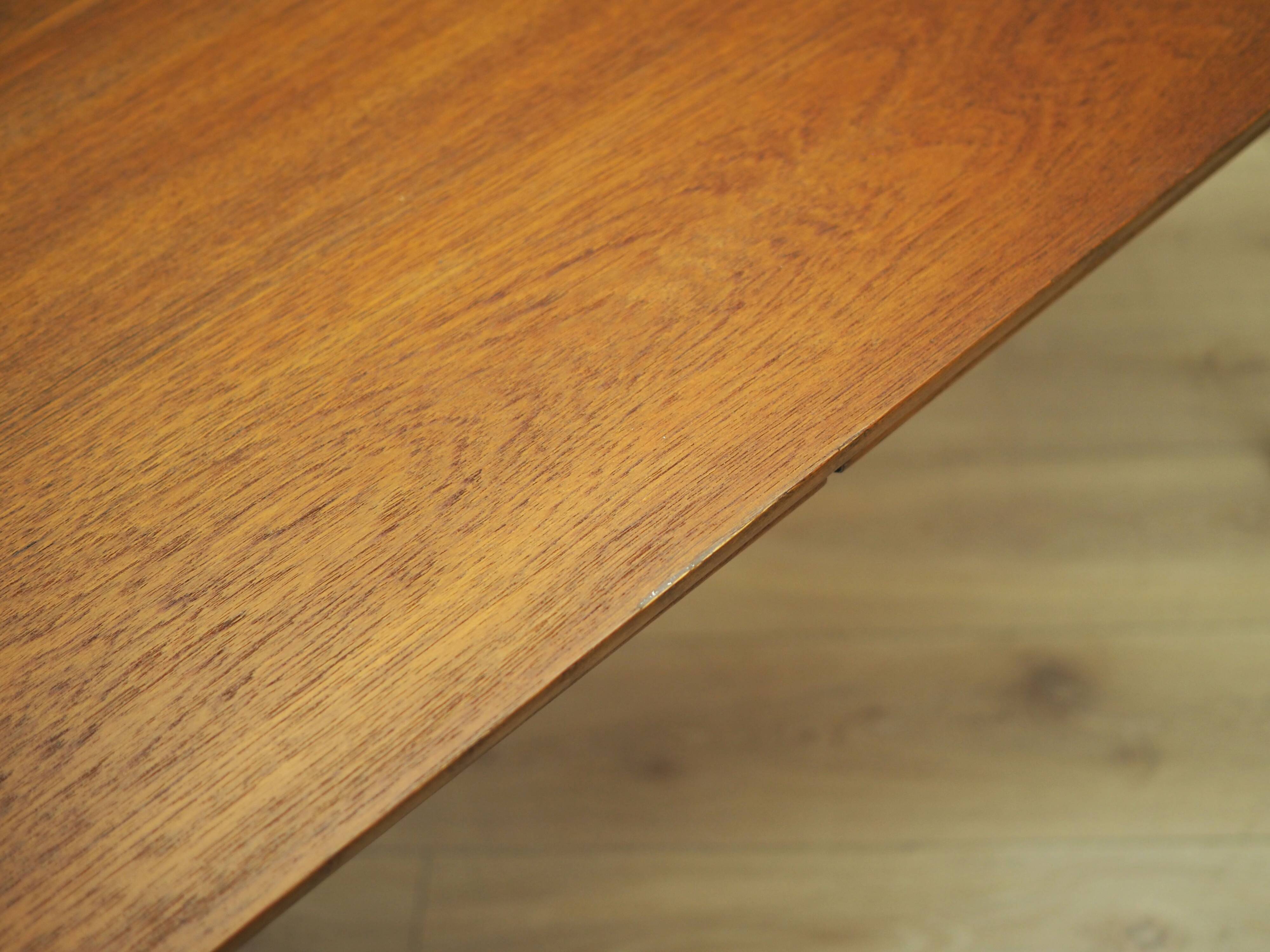 Oak table, Danish design, 1970s, production: Denmark