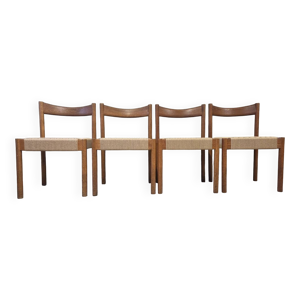 Lot de 4 chaises danoises