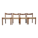 Set of 4 Danish chairs from the 1970s