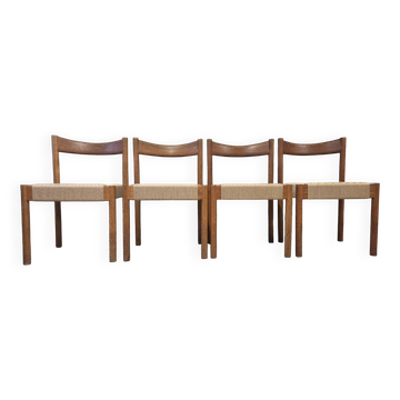 Set of 4 Danish chairs from the 1970s