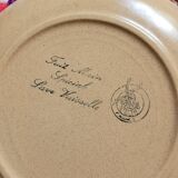 Set of 10 MDL stoneware dessert plates