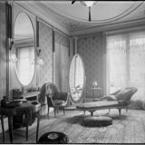 Art Deco psyche by Maurice Dufrène presented at the Artists' Salon 1919.