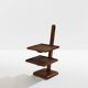 Art Deco side table, stained oak, 1940.