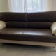 Leather sofa 3-seater and 2-seater