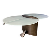 Postmodern dining table by Belgochrom, 1980s