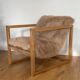 Fur armchair