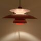 Vintage rare rouge Louis Poulsen PH5 - Poul Henningsen