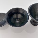 Set of 3 signed bowls