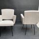 Paire de fauteuils années 60