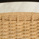 Four chairs made of paper rope