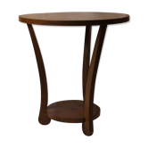 Solid oak tripod table