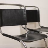 Set of 4 MR10 chairs by Ludwig Mies Van Der Rohe