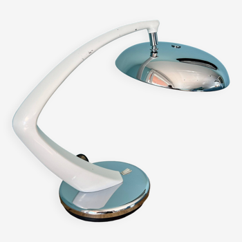 Lampe vintage fase des années 1960 - table moderne du milieu du siècle - modèle boomerang 64 - lampe rétro