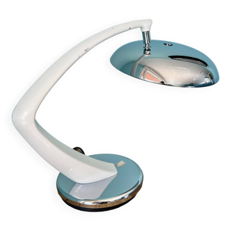 Lampe vintage fase des années 1960 - table moderne du milieu du siècle - modèle boomerang 64 - lampe rétro