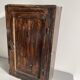 Patinated wooden toilet cabinet / pharmacy