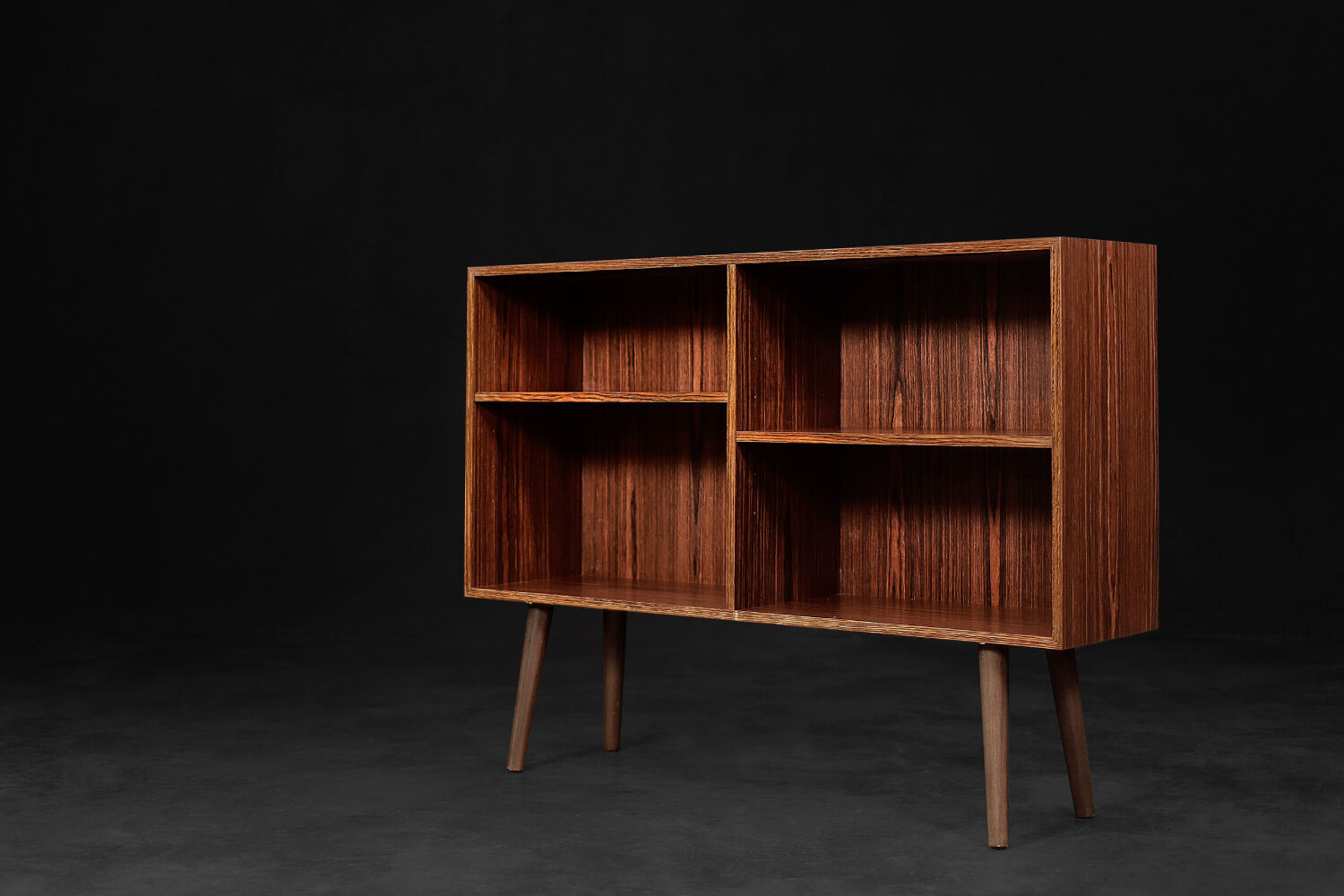 Rosewood bookcase, 1960s