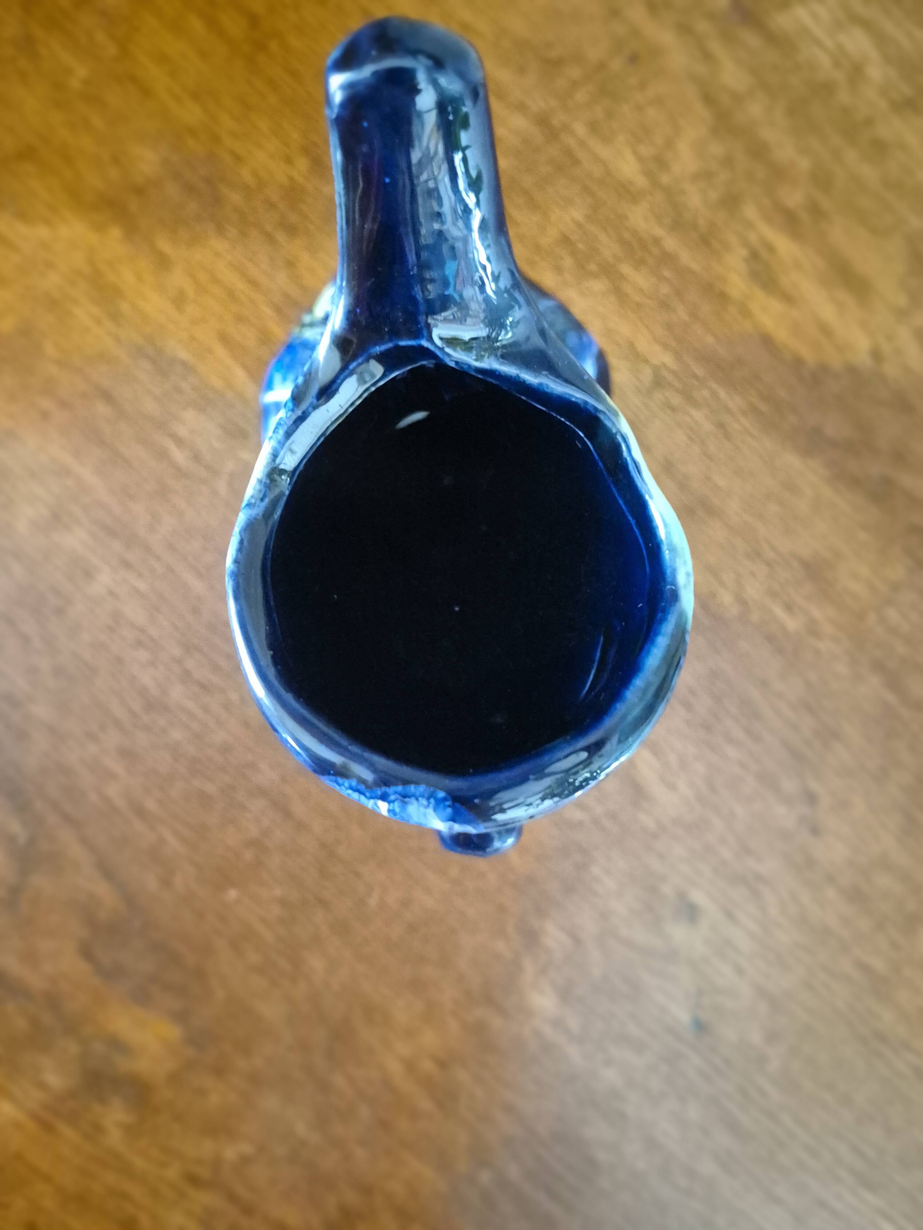 VALLAURIS Vintage Asymmetrical Vase