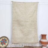 Handmade wool Berber rug 157x97 cm