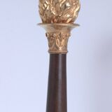 Pair of empire period candlesticks