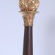 Pair of empire period candlesticks