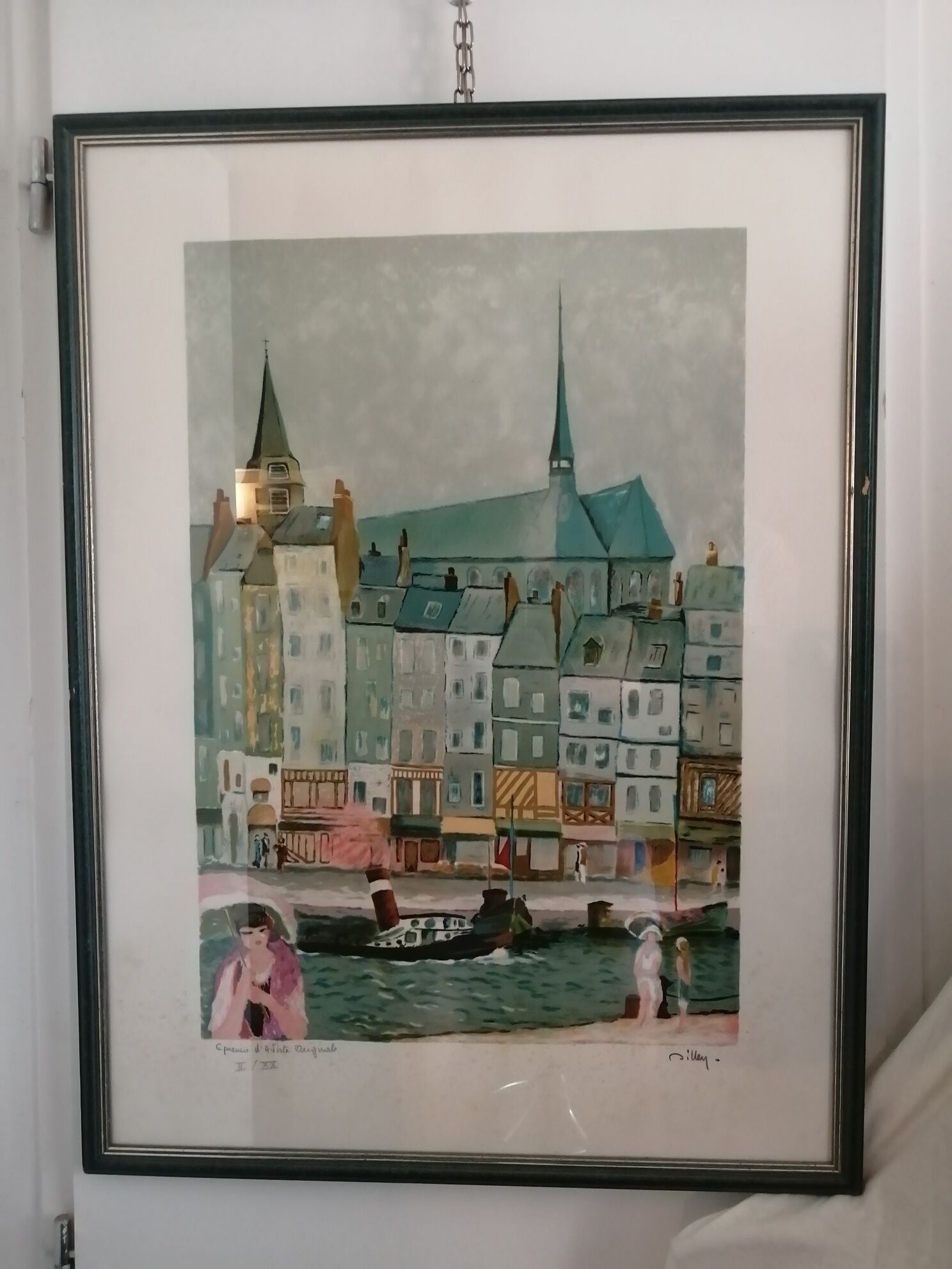 Lithograph by Ramon Dilley