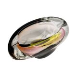 Cendrier en verre, conçu par Jozef Rozinek, Borocristal Nový Bor, Tchéquie 1970