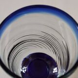 6 Mexican handicraft orangeade glasses